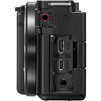 SONY ZV-E10 ミラーレスカメラ 4K ブラック Amazon | SONY(ソニー) Vlog用カメラ レンズ交換式VLOGCAM APS-C